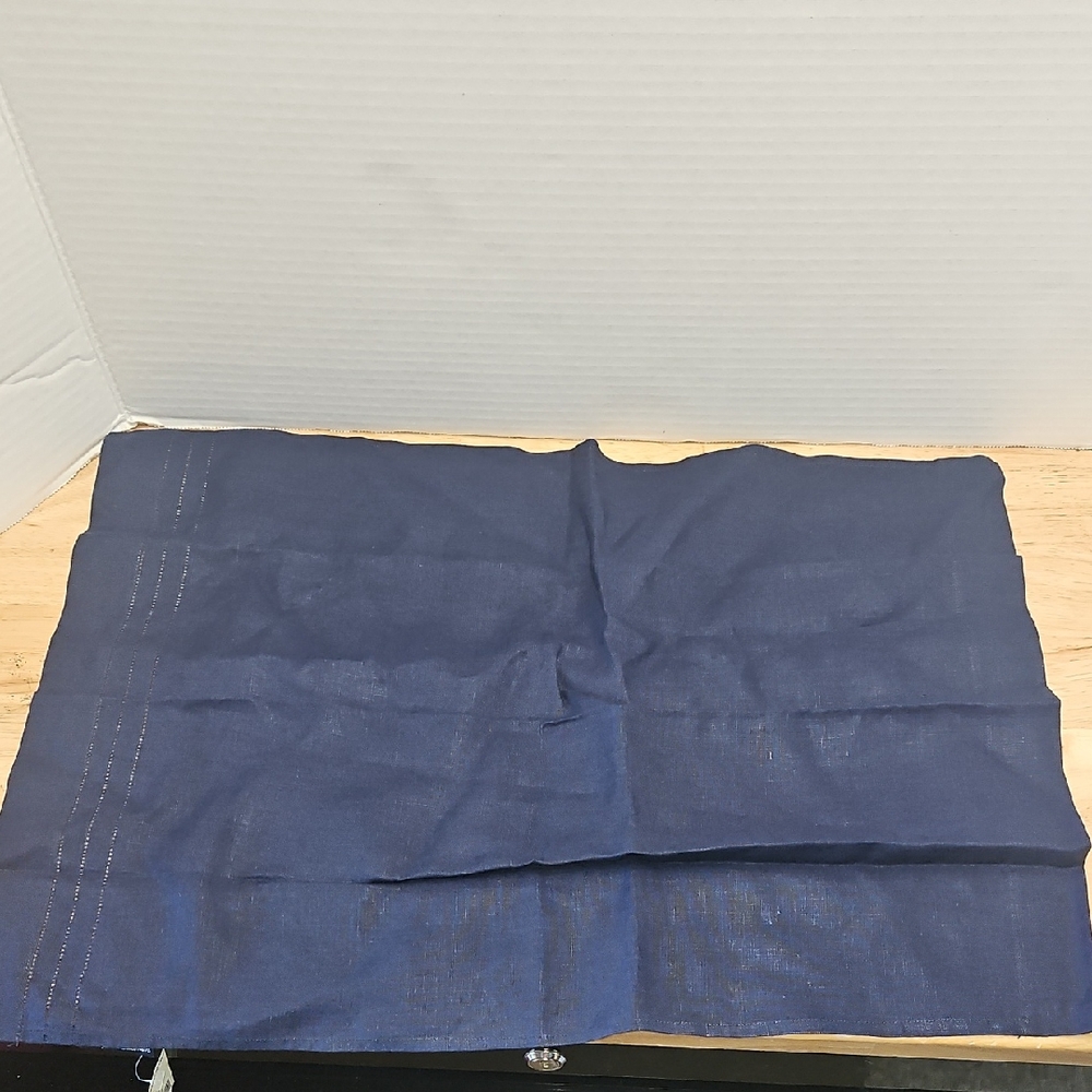 Set Of 4 Ralph Lauren Navy Blue Table Place Setting